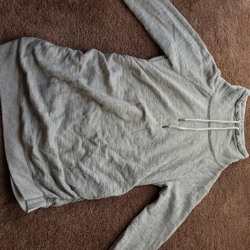 Medium Maternity Grey Turtleneck Sweater